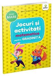 картинка Jocuri si activitati matematice pentru gradinita. Grupa mare magazinul BookStore in Chisinau, Moldova