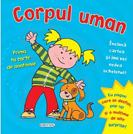 картинка Corpul uman - Prima ta carte de anatomie magazinul BookStore in Chisinau, Moldova