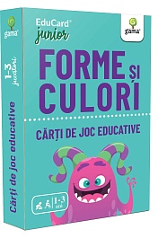 картинка Carti de joc educative. Forme si culori. EduCard Junior magazinul BookStore in Chisinau, Moldova