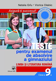 картинка Limba si literatura romana cl.9. Teste pentru examenul de absolvire a gimnaziului magazinul BookStore in Chisinau, Moldova