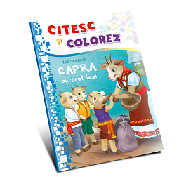 картинка Citesc si colorez. Capra cu trei iezi magazinul BookStore in Chisinau, Moldova