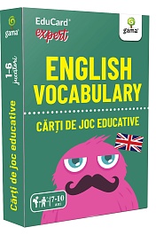 картинка Carti de joc educative. English Vocabulary. EduCard Expert magazinul BookStore in Chisinau, Moldova