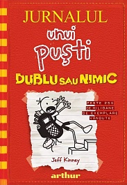 картинка Jurnalul unui pusti. Vol.11. Dublu sau nimic magazinul BookStore in Chisinau, Moldova