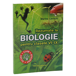 картинка Rezumate la Biologie pentru clasele 6-9 magazinul BookStore in Chisinau, Moldova