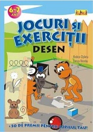 картинка Jocuri si exercitii. Desen. 6-7 ani magazinul BookStore in Chisinau, Moldova