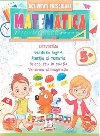 картинка Activitati prescolare. Matematica 5+ magazinul BookStore in Chisinau, Moldova