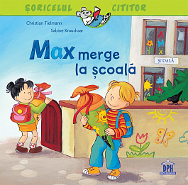 картинка Max merge la scoala magazinul BookStore in Chisinau, Moldova