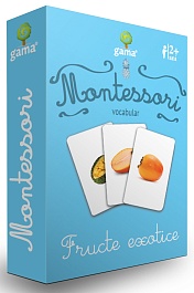 картинка Carti de joc Montessori. Fructe exotice. Vocabular magazinul BookStore in Chisinau, Moldova