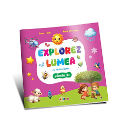 картинка Explorez Lumea cu Autocolante 3+ magazinul BookStore in Chisinau, Moldova