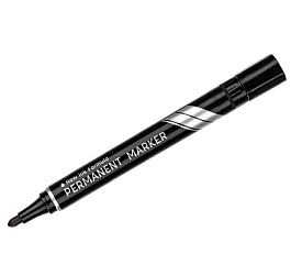 картинка Marker permanent DELI Think, 1.5mm, negru, DLEU10020 magazinul BookStore in Chisinau, Moldova