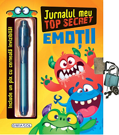 картинка Jurnalul meu Top Secret - Emotii magazinul BookStore in Chisinau, Moldova