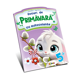 картинка Jocuri de Primavara cu autocolante 5+ magazinul BookStore in Chisinau, Moldova