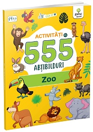 картинка Activitati cu 555 de abtibilduri. Zoo magazinul BookStore in Chisinau, Moldova