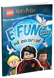 картинка E fun sa colorezi! – Harry Potter. Carte de colorat cu abtibilduri magazinul BookStore in Chisinau, Moldova