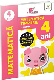 картинка Matematica timpurie pentru 4 ani. MatSTART magazinul BookStore in Chisinau, Moldova