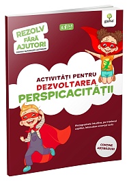 картинка Activitati pentru dezvoltarea perspicacitatii 3-5 ani magazinul BookStore in Chisinau, Moldova