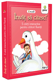 картинка Invat sa citesc! 5 cati interactive pentru cititori fluenti. Nivelul 3 magazinul BookStore in Chisinau, Moldova