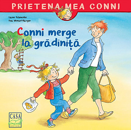 картинка Conni merge la gradinita magazinul BookStore in Chisinau, Moldova