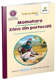 картинка Invat sa citesc usor! Momotaro-Zana din portocala. Nivelul 1 magazinul BookStore in Chisinau, Moldova