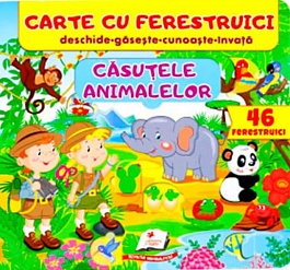 картинка Carte cu ferestruici. Casutele animalelor magazinul BookStore in Chisinau, Moldova