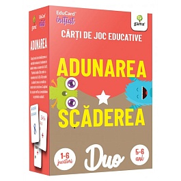 картинка Carti de joc educative. Adunarea • Scaderea. DuoCard magazinul BookStore in Chisinau, Moldova